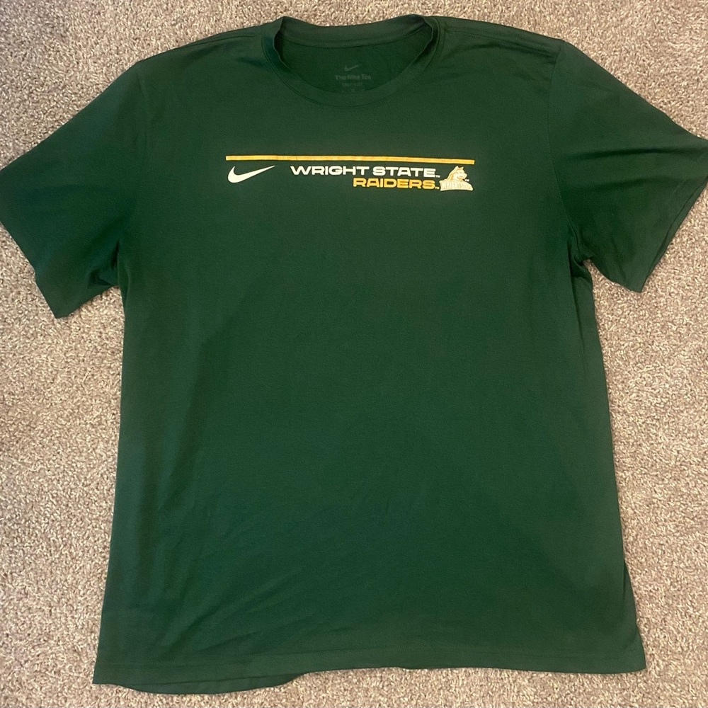 Nike Green Wright State Raiders Tee